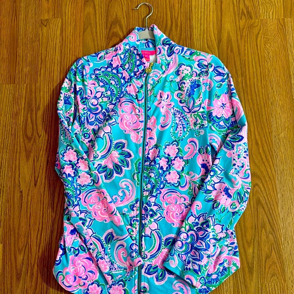 Lilly Pulitzer Leona Zip Up Jacket
